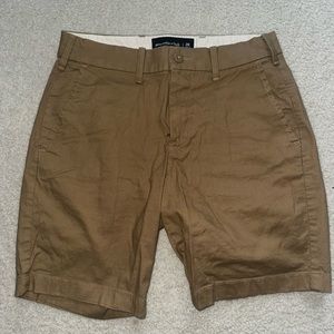 Abercrombie chino shorts 7 inch inseam 28 inch waist